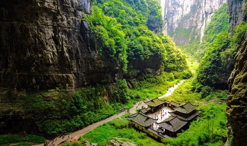 จีน ฉงชิ่ง อู่หลง อุทยานหลุมฟ้าสะพานสวรรค์ (ไม่ลงร้าน-ฟรีเดย์1วัน) 6