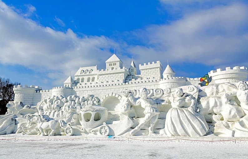 CHINA ฮาร์บิน บ้านเกิดหิมะ เทศกาลน้ำแข็ง 9