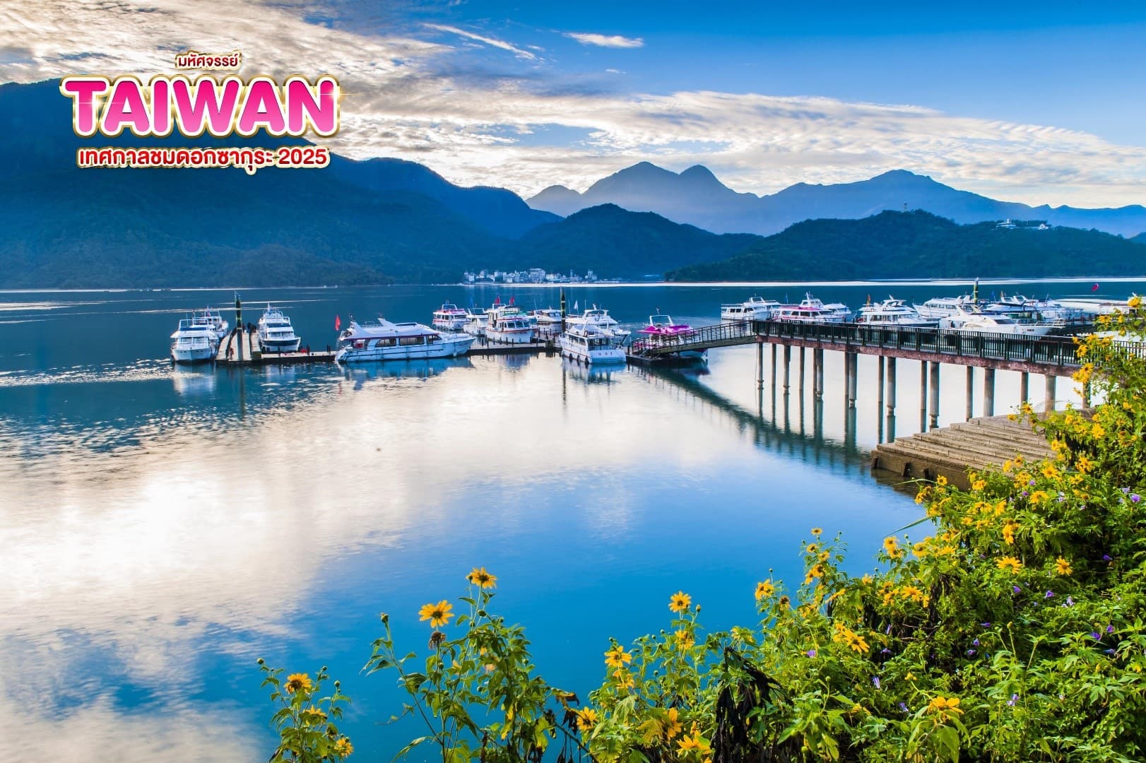 มหัศจรรย์..TAIWAN เทศกาลชมดอกซากุระ 2025 5 วัน 4 คืน 10