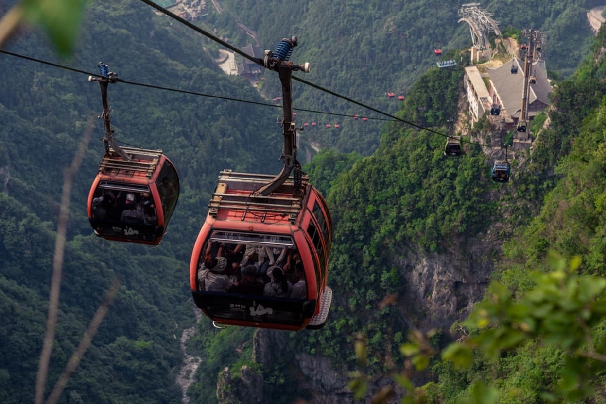 เหมาลำ ZHANGJIAJIE เป็นหนึ่งแดนมังกร ไม่เข้าร้าน 6D5N3 5