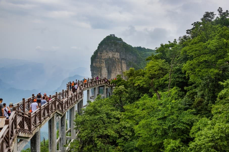 เหมาลำ ZHANGJIAJIE เป็นหนึ่งแดนมังกร ไม่เข้าร้าน 6D5N3 6
