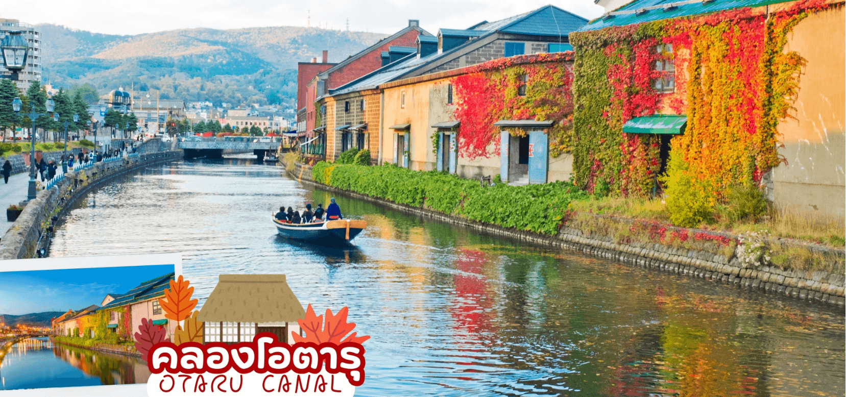HOKKAIDO JOZANKEI OTARU ASAHIKAWA 6D 4N โดยสายการบินไทย [TG] 4