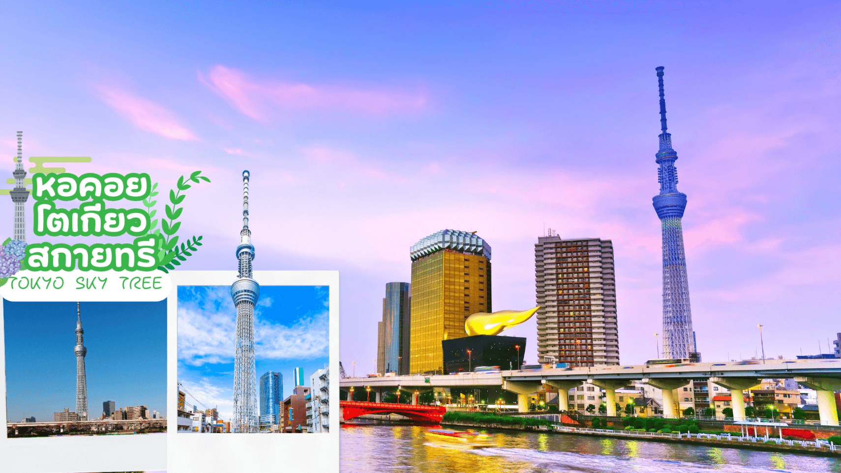 TOKYO FUJI OSAKA FLOWER FARM 6D 4N โดยสายการบินไทย [TG] 2