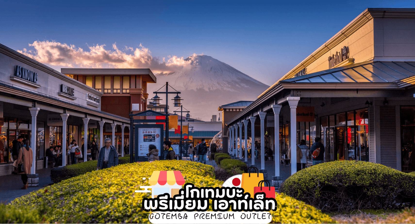 TOKYO FUJI OSAKA FLOWER FARM 6D 4N โดยสายการบินไทย [TG] 8