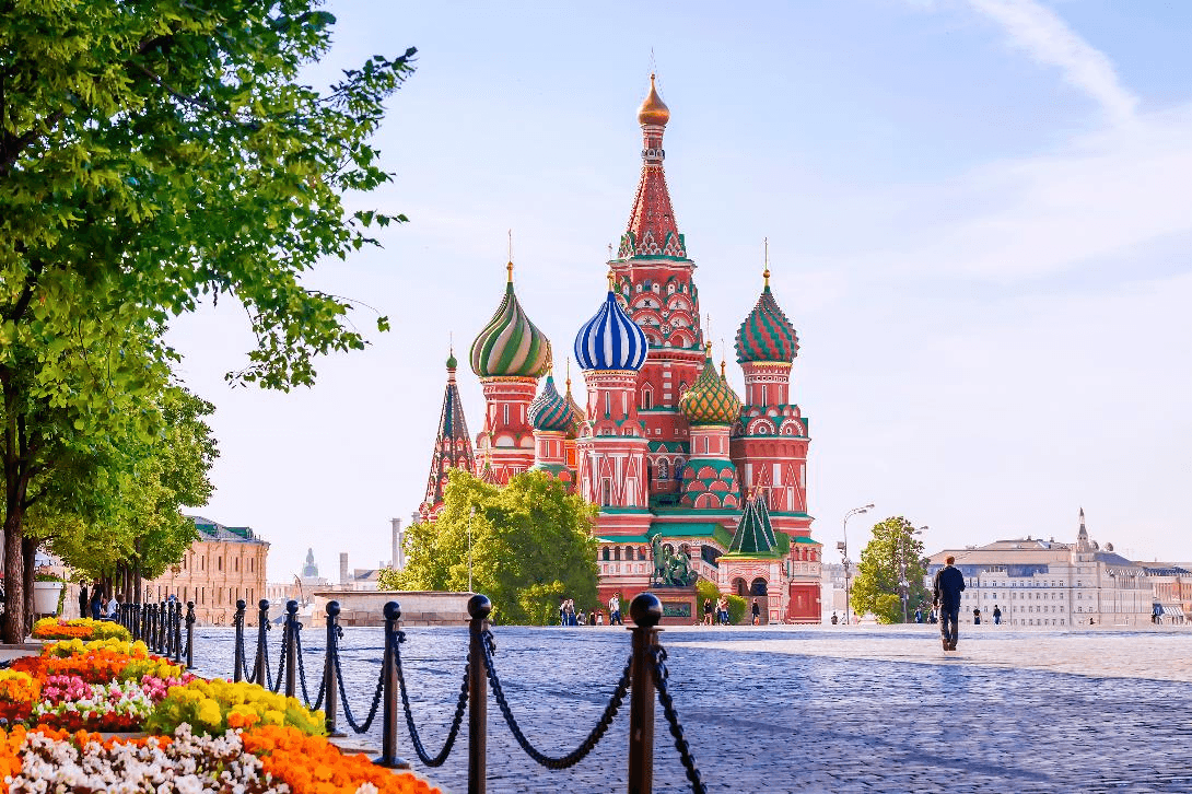 RUSSIA มอสโคว์ ซากอร์ส 8D5N BY W5 4