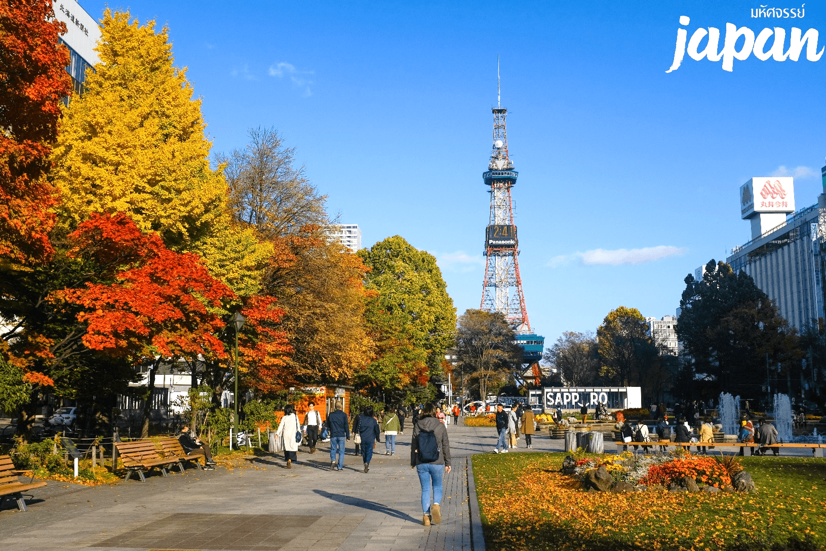 มหัศจรรย์...HOKKAIDO โจซังเค โนโบริเบทสึ ซัปโปโร 5 วัน 3 คืน 8