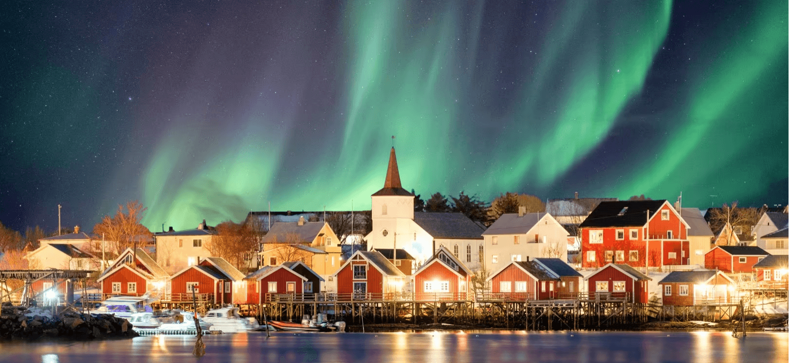 AURORA HUNGTING สวีเดน นอร์เวย์ เดนมาร์ก (โลโฟเทน เรือสำราญ DFDS) 8 วัน 5 คืน 4