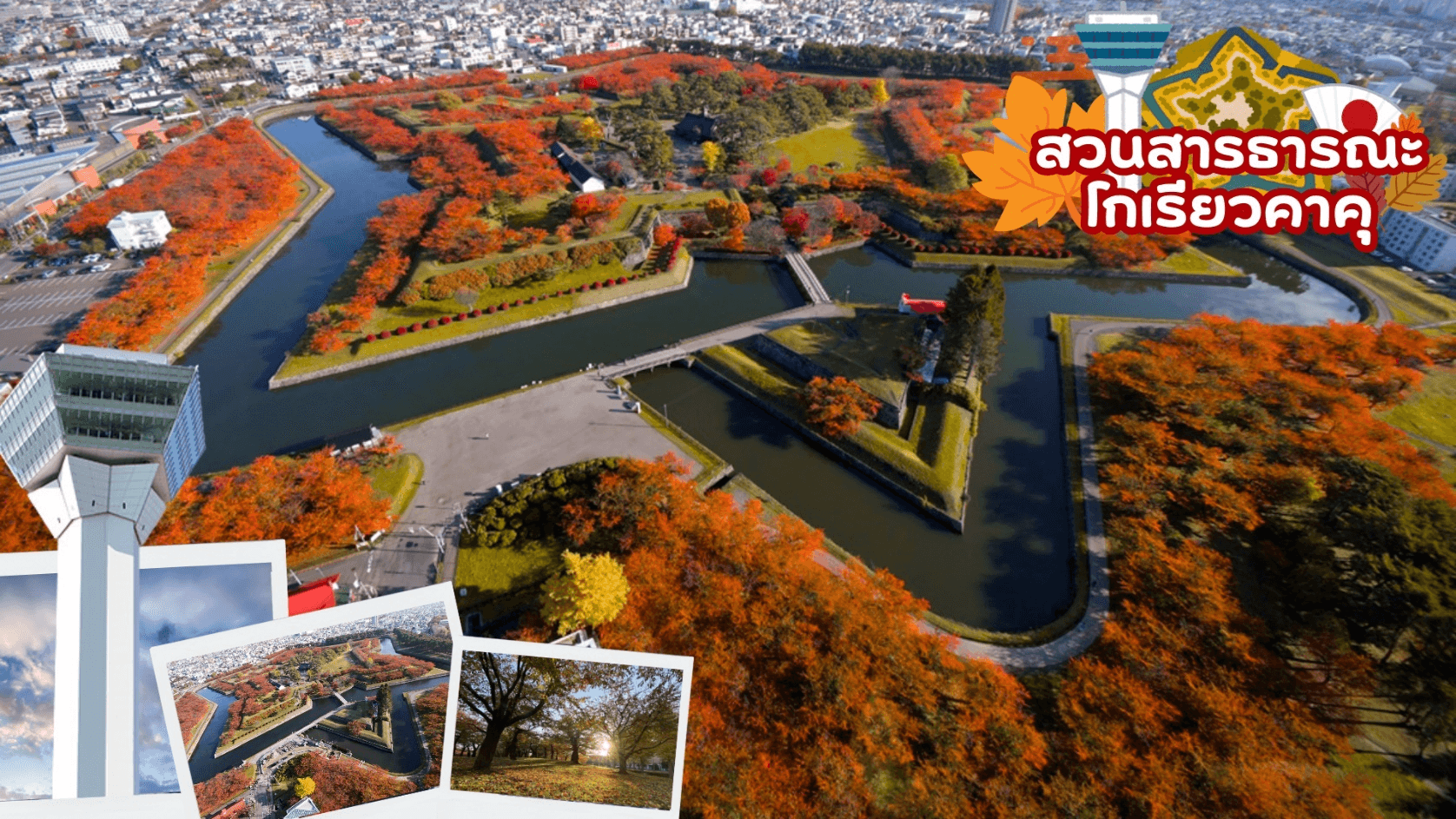 HOKKAIDO HAKODATE SMILE AUTUMN 6D 4N โดยสายการบินไทยแอร์เอเชีย เอ็กซ์  4