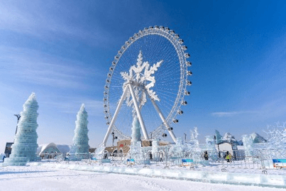 Frozen Dreams ฮาร์บิน หมู่บ้านหิมะ ยาปู้ลี่ มู่ตันเจียง เทศกาลแกะสลักน้ำแข็ง 6วัน 4คืน  3