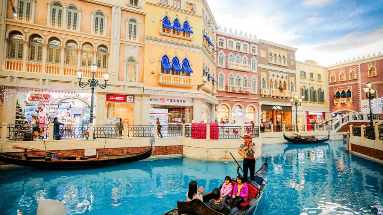 จีน กวางเจา จูไห่ มาเก๊า เวเนเชี่ยน สวนสนุก CHIMELONG OCEAN KINGDOM 4 วัน 2 คืน 2