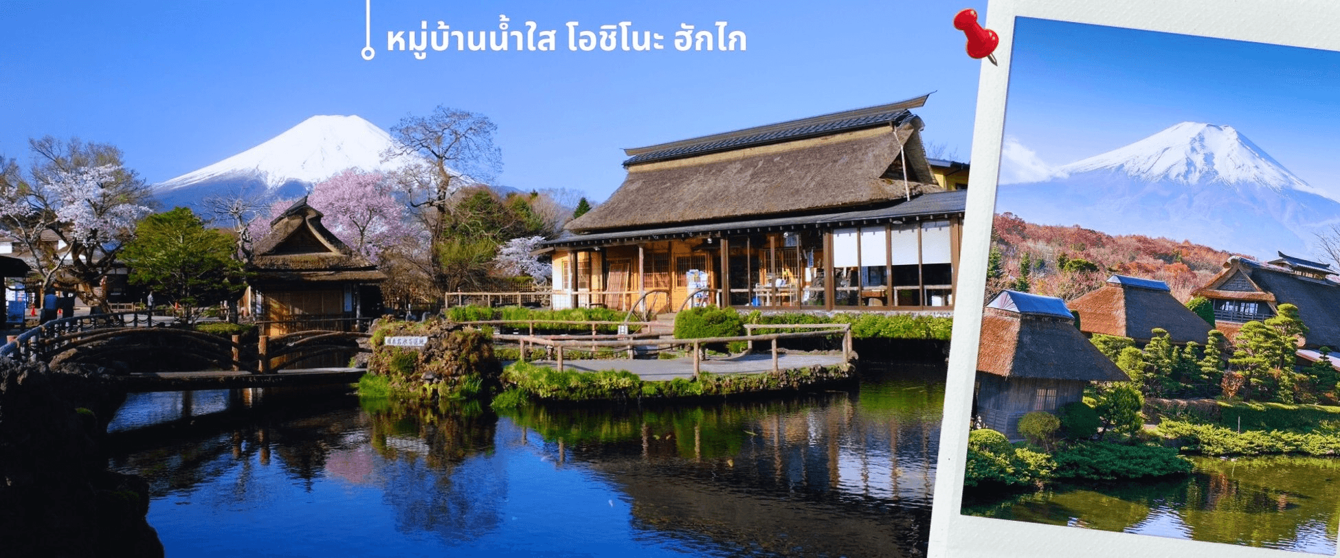โตเกียว ฟูจิ ซากุระ เที่ยวเต็มไม่มีอิสระ 5วัน3คืน 5