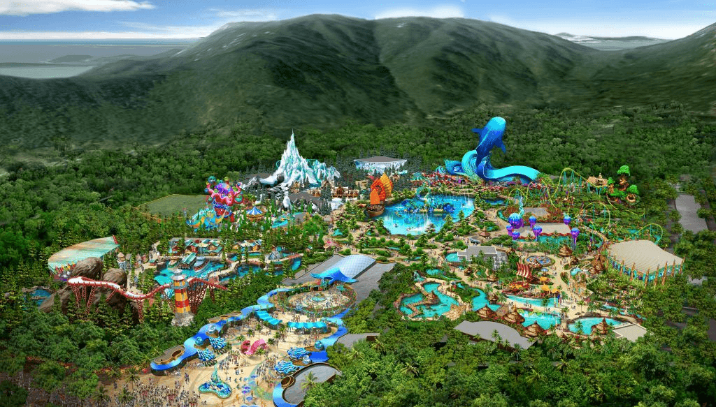 ฮ่องกง กวางเจา จู่ไห่ สวนสนุก CHIMELONG OCEAN KINGDOM (ชมการแสดงพลุ) 4วัน3คืน 4