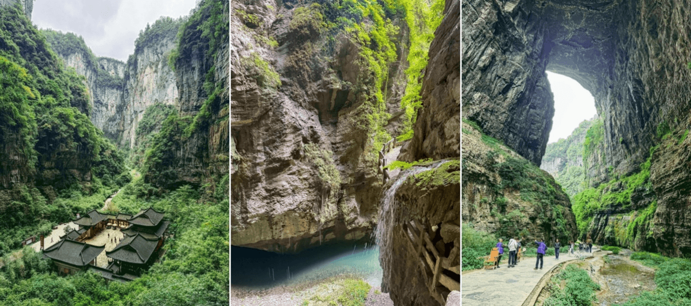 CHONGQING 5D3N อุทยานสะพานสวรรค์ หงหยาต้ง อิสระท่องเที่ยว 1 วันเต็ม 2
