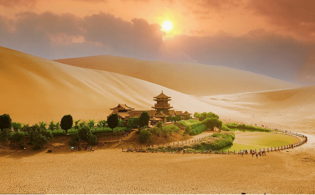 Heaven Over Sand เส้นทางสายไหม ซีหนิง ทะเลสาบชิงไห่ ฉาข่า ตุนหวง จางเย่ ภูเขาสีรุ้งตันเสีย 8วัน 7คืน 2