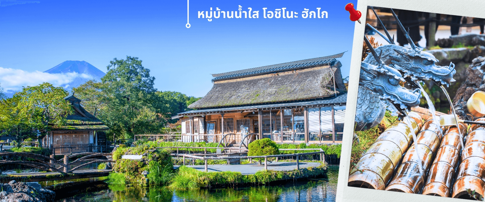CVZNRT21-1 โตเกียว คามิโคจิ ฟูจิ เที่ยวเต็มไม่มีอิสระ 5วัน3คืน 3
