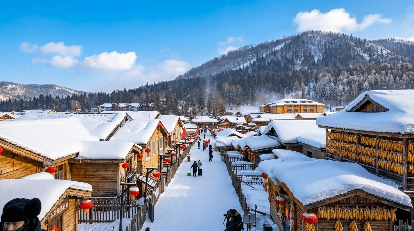 ฮาร์บิน WINTER WONDERLAND แดนหิมะ SNOW TOWN สุดว้าว คฤหาสน์วอลการ์ ตระการตาเทศกาลน้ำแข็ง 7 วัน 5 คืน 5