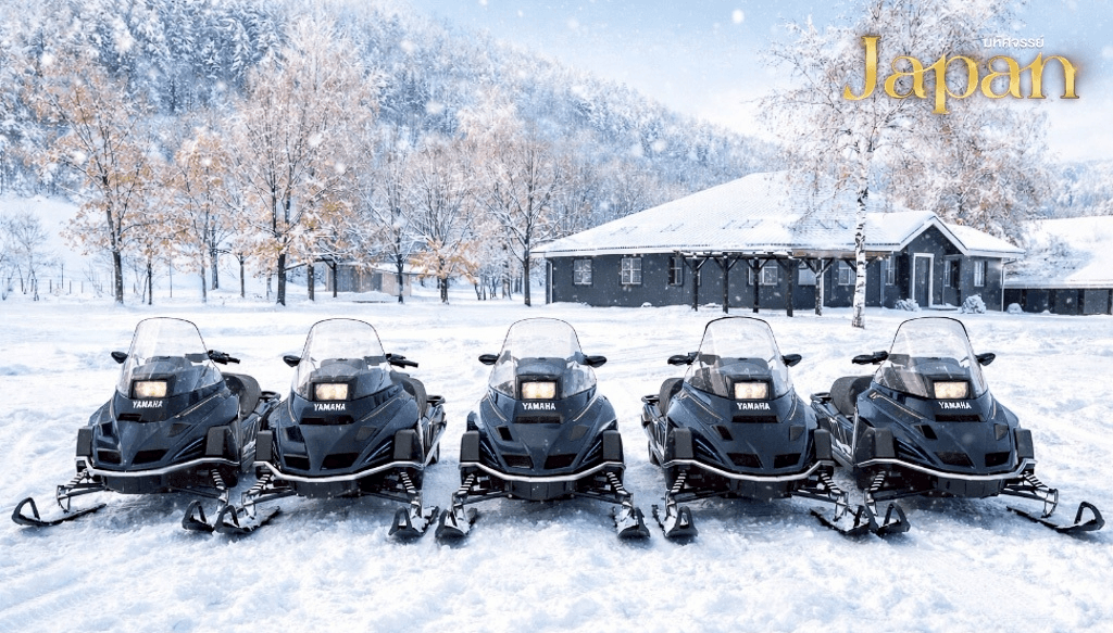 มหัศจรรย์ HOKKAIDO โอตารุ ซัปโปโร ขับสโนว์โมบิลฉลองปีใหม่ 5 วัน 3 คืน 4