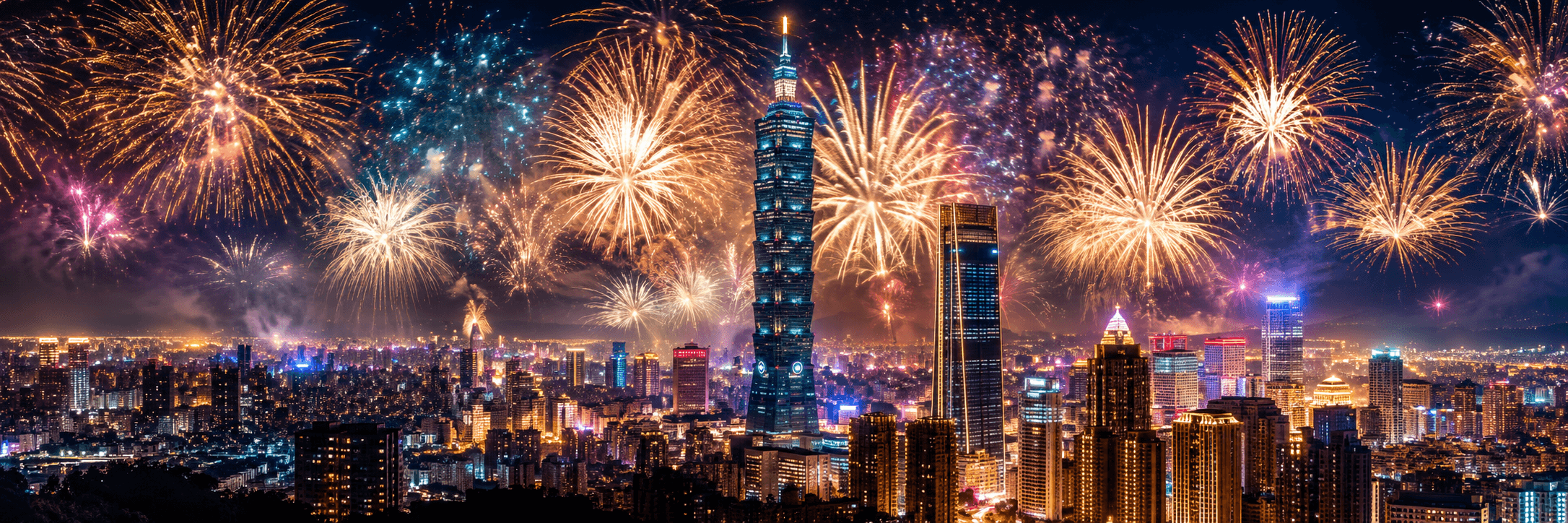 ไต้หวัน ไทจง ไทเป ล่องเรือสุริยันจันทรา ชมดอกไม้ เคาท์ดาวน์ปีใหม่ 2027 (มีรถรับ-ส่งเคาท์ดาวน์) 4 วัน 3 คืน 2
