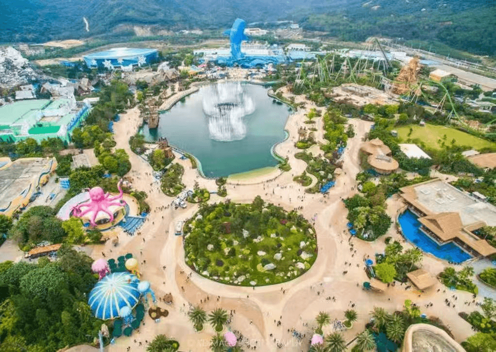 กวางโจว จูไห่ มาเก๊า Ocean Park Chimlong 4วัน2คืน บิน AQ 3