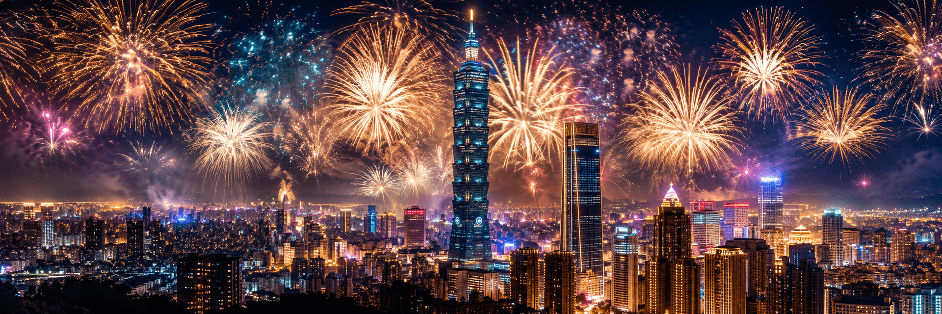 ไต้หวัน ไทจง ไทเป ตั้นสุ่ย ล่องเรือสุริยันจันทรา เคาท์ดาวน์ปีใหม่ 2027 5 วัน 3 คืน 1