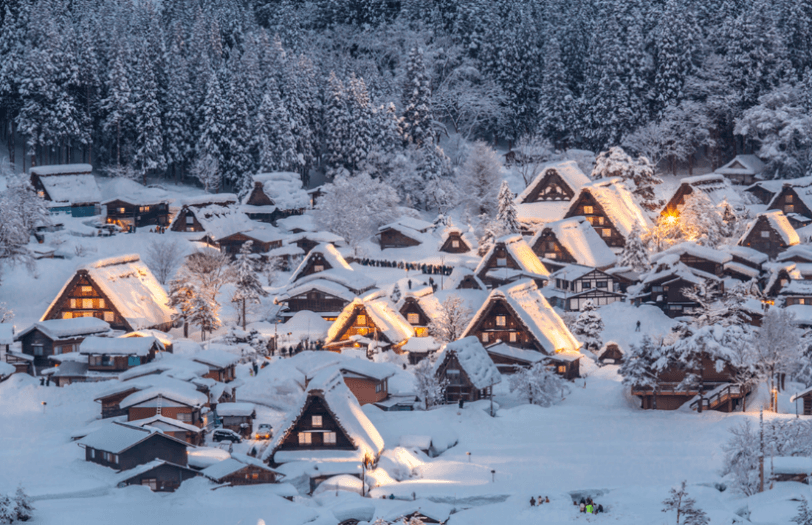 NAGOYA-OSAKA WINTER ล่องเรือชมหุบเขาโชงะวะ (FREEDAY) 6 วัน 4 คืน 3